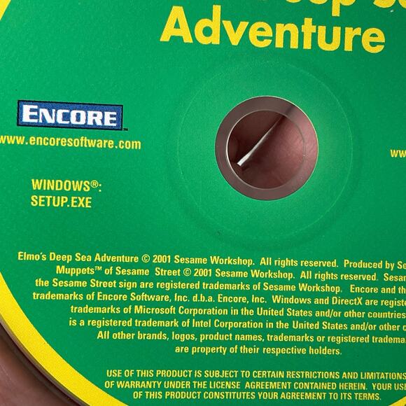 Sesame Street Disc Windows Mac Reading Basics & Elmo's Deep Sea Adventure READ - Picture 8 of 11